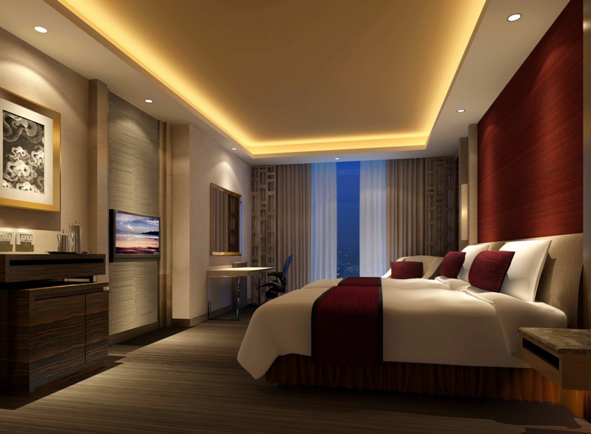 Jinan Luxury Blue Horizon Hotel Esterno foto