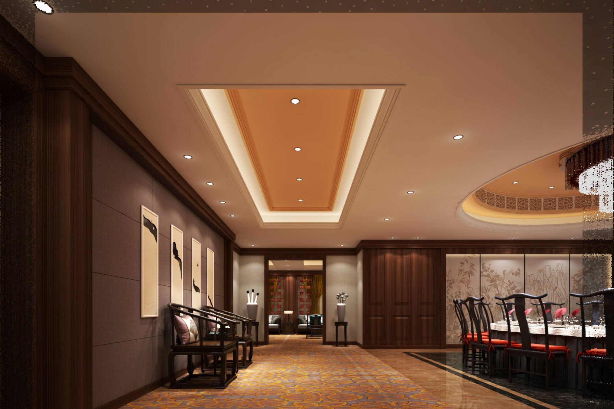 Jinan Luxury Blue Horizon Hotel Esterno foto