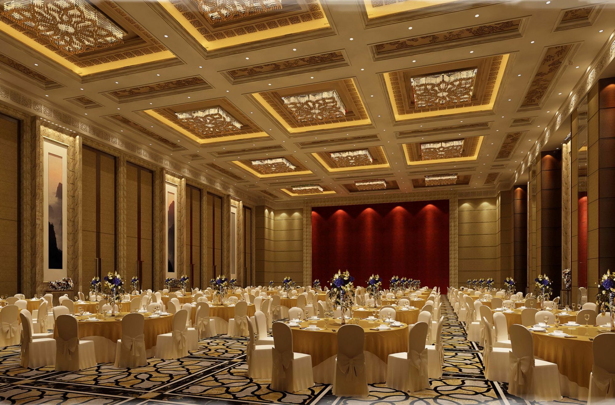 Jinan Luxury Blue Horizon Hotel Esterno foto