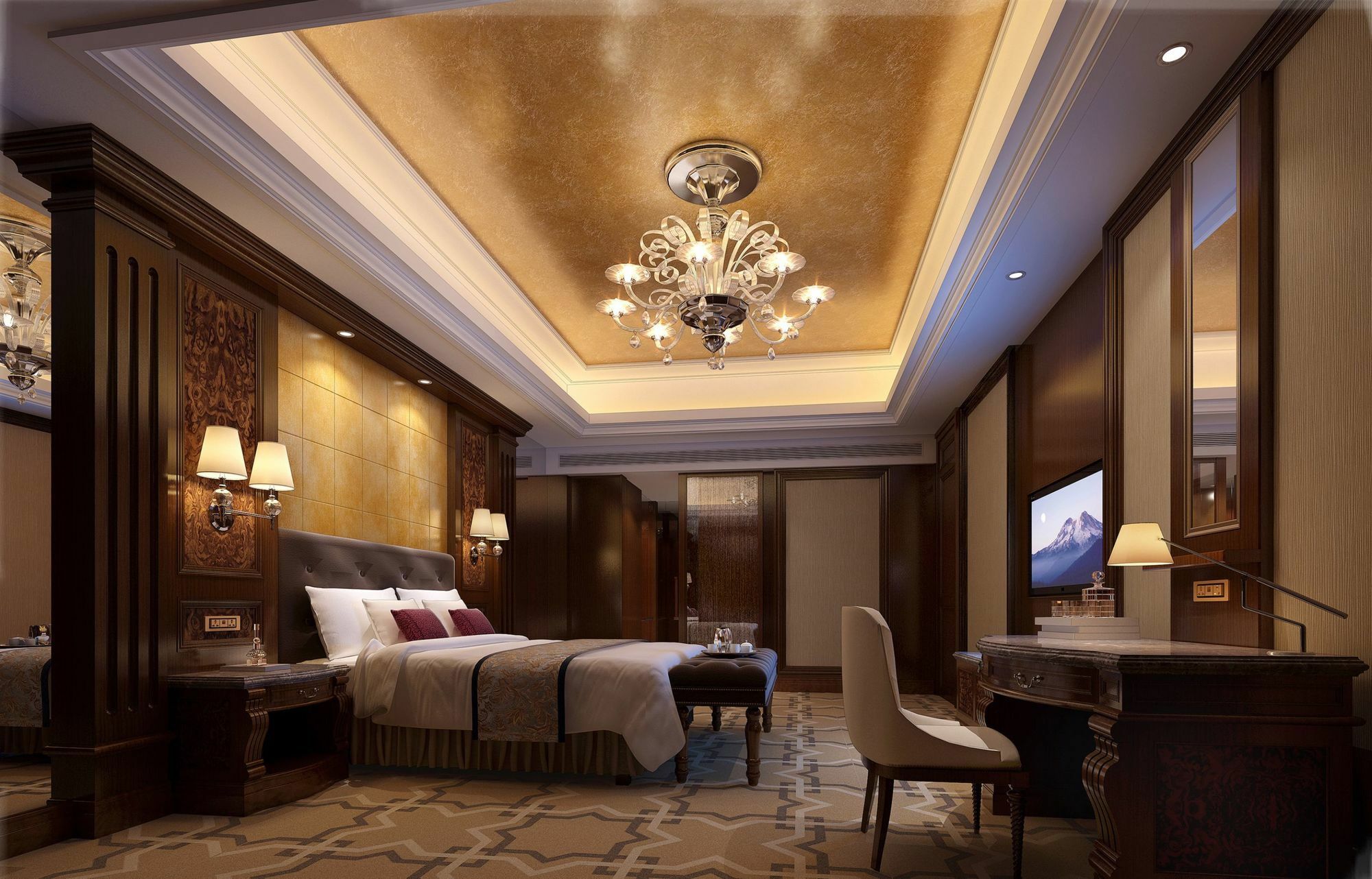 Jinan Luxury Blue Horizon Hotel Esterno foto
