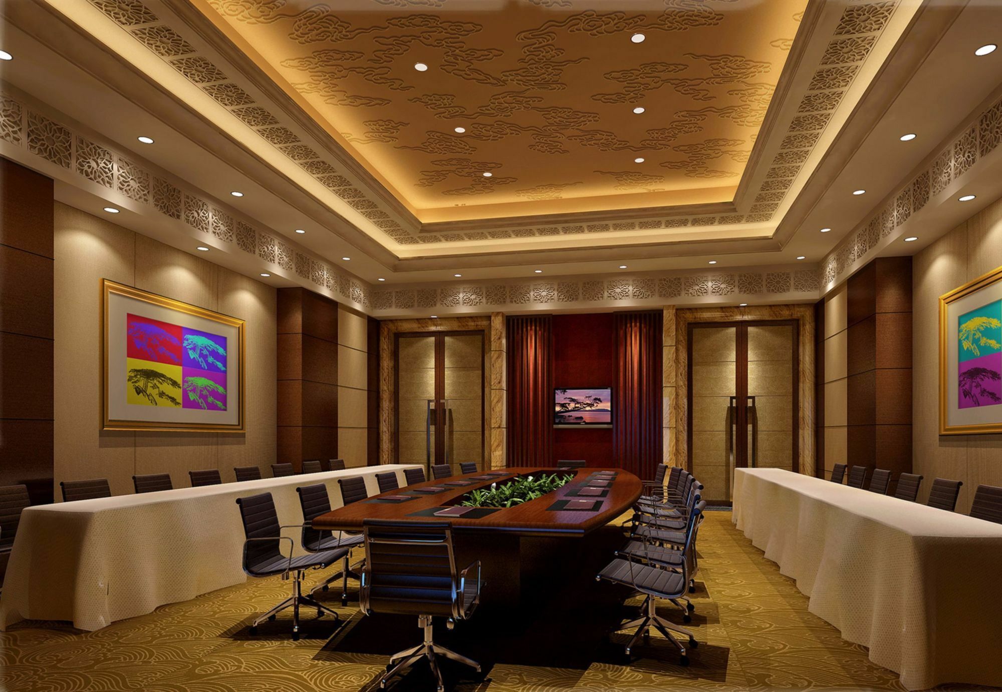 Jinan Luxury Blue Horizon Hotel Esterno foto
