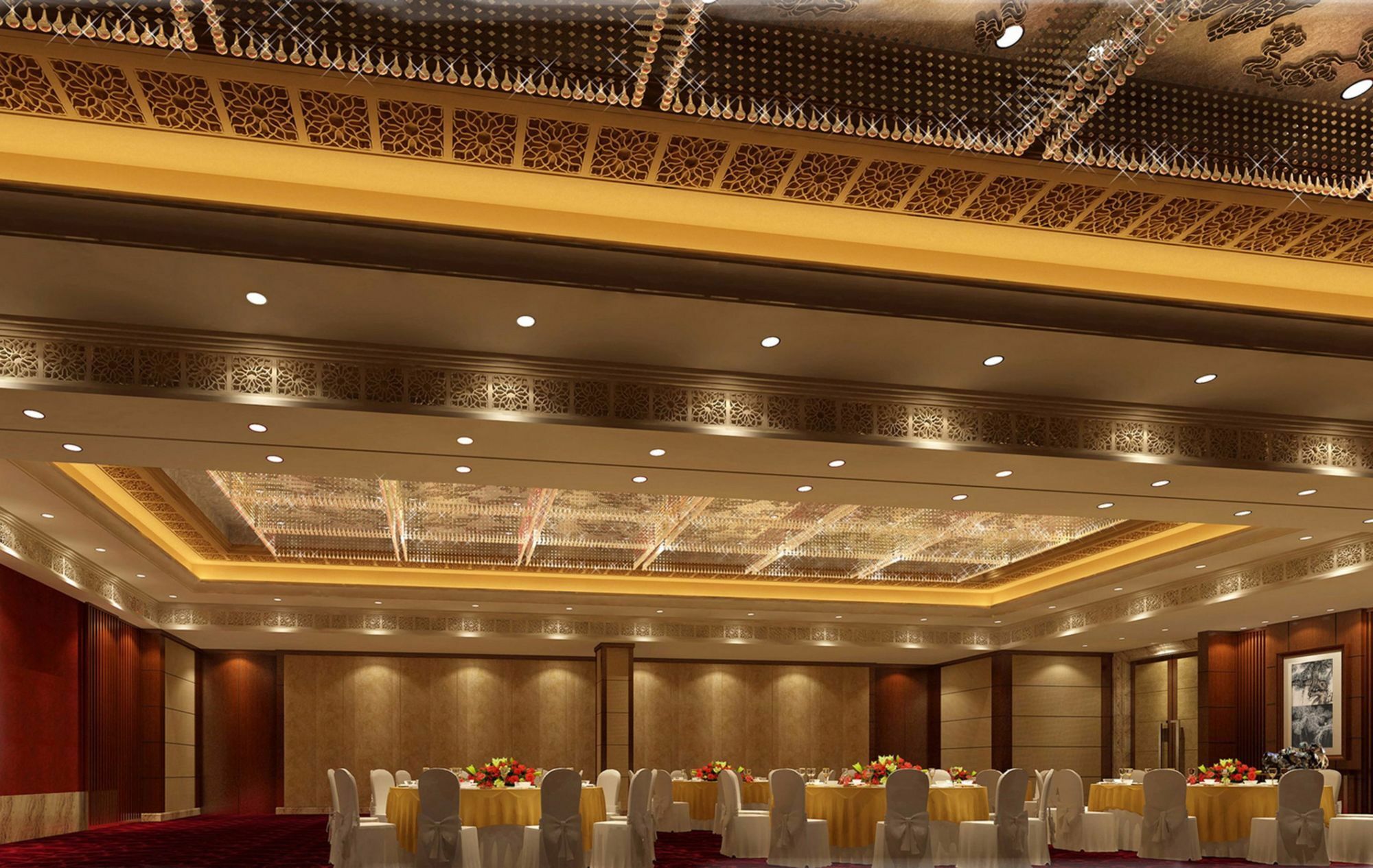 Jinan Luxury Blue Horizon Hotel Esterno foto